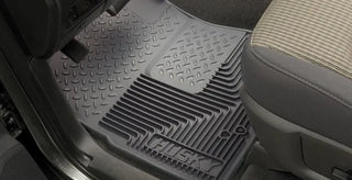 Husky Liners Heavy Duty Black Front Floor Mats (FRONT): Dodge Ram 1500 (94-01) / Ram 2500 (94-02) / Ram 3500 (94-02)