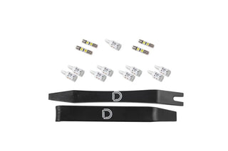 Diode Dynamics Interior LED Kit Cool White Stage 2: Jeep Grand Cherokee (2011-2021)