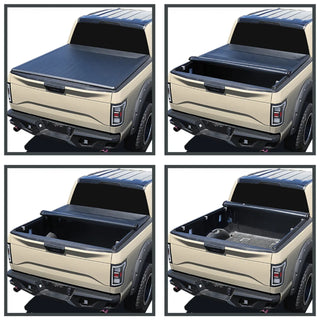 Spec D Vinyl Roll-Up Tonneau Cover: Dodge Ram (w/ 6.5ft Bed) 2002 - 2018