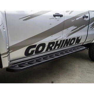 Go Rhino RB10 Complete Running Board Kit w/ Brackets: Fits Ram 1500 / Classic (11-24)