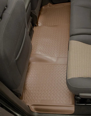 Husky Liners Classic Style 2nd Row Black Floor Liners: Dodge Dakota 2000 - 2004