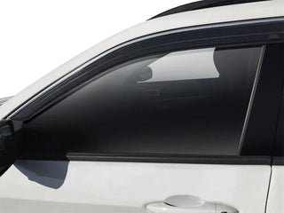 Husky Liners Low Profile Ventvisor 4pc Window Deflector: Jeep Grand Cherokee (11-21) - Chrome Trim
