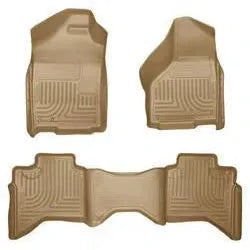 Husky Liners Weatherbeater Combo Floor Liners (F&R): Dodge Ram 1500 / 2500 / 3500 (02-09)