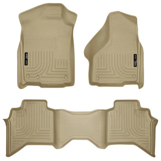 Husky Liners Weatherbeater Combo Floor Liners (F&R): Dodge Ram 1500 / 2500 / 3500 (02-09)