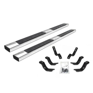 Go Rhino 6in OE Xtreme II Complete Side Steps Kit w/ Brackets: Fits Most Ram 1500 Models (2019-2024)