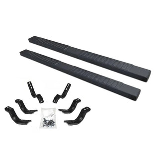 Go Rhino 6in OE Xtreme II Side Steps Kit w/ Brackets (SIDE): Ram 1500 (19-24) - Black