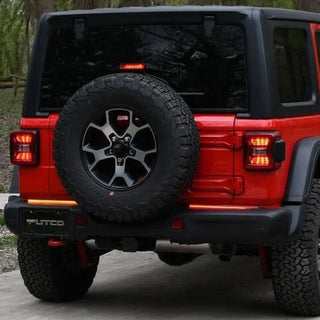 Putco 18in Split Light Blade LED Tailgate Kit w/ Plug-N-Play: Jeep Wrangler (07-26) / Ram (19-26)