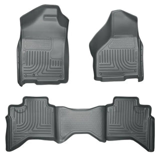 Husky Liners Weatherbeater Floor Liners Combo (F&R): Dodge Ram 1500 (02-08) / 2500 / 3500 (03-09)