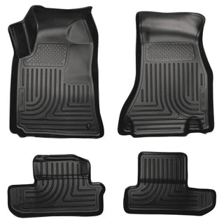Husky Liners WeatherBeater Combo Floor Liners (FRONT AND 2ND SEAT): Dodge Challenger 2008 - 2010
