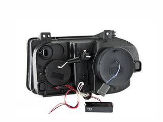 ANZO Projector Headlights w/ Halo CCFL Chrome Housing (PAIR): Chrysler 300 / 300C SRT8 (2005-2010)