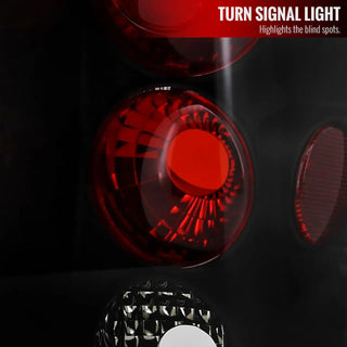 Spec D Altezza Tail Lights (Black): Jeep Grand Cherokee 2005 - 2006