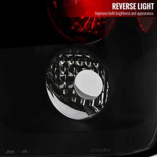 Spec D Altezza Tail Lights (Black): Jeep Grand Cherokee 2005 - 2006