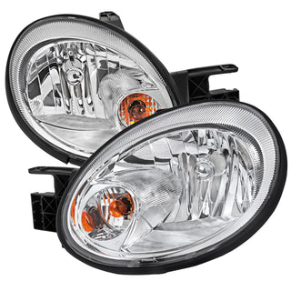 Spec D OEM Style Headlights (Chrome): Dodge Neon 2003 - 2005