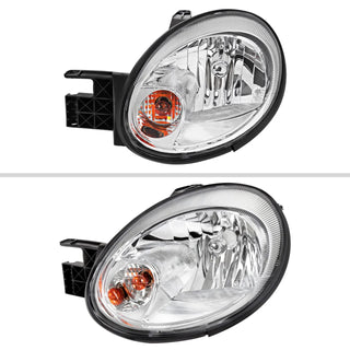 Spec D OEM Style Headlights (Chrome): Dodge Neon 2003 - 2005