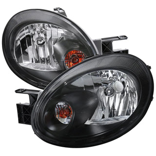 Spec D Crystal Headlights (Black): Dodge Neon 2003 - 2005