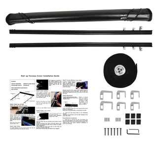 Spec D Vinyl Roll Up Tonneau Cover: Dodge Ram (w/ 6.4ft Bed) 2002 - 2018
