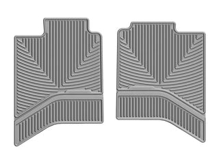 WeatherTech Rear Rubber Mats: Fits Most Dodge Ram / Ram 1500 / 2500 / 3500 Models (2002-2026) - Grey