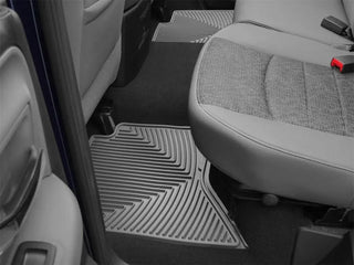 WeatherTech Rear Rubber Mats: Fits Most Dodge Ram / Ram 1500 / 2500 / 3500 Models (2002-2026) - Grey