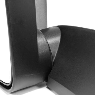 Spec D Mirrors SET (Manual-Fold, Black): Dodge Ram 2002 - 2009