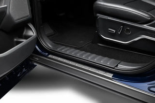 Bushwacker Trail Armor Rocker Panel & Sill Plate Cover Kit (F&R): Ram 1500 (19-24) - Black