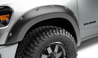 Bushwacker Pocket Style Front Fender Flares 2pc (FRONT): Fits Ram (19-26) - Black