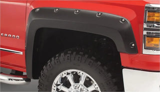 Bushwacker Pocket Style Rear Fender Flares 2pc (REAR): Fits Ram (19-26) - Black