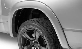 Bushwacker OE Style Billet Silver Metallic Fender Flares 4pc: Fits Most Ram 1500 Models (2019-2024)
