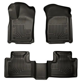 Husky Liners WeatherBeater Floor Liners Combo (FRONT AND SECOND SEAT): Dodge Durango / Jeep Grand Cherokee 2011 - 2015