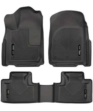 Husky Liners WeatherBeater Floor Liners Combo (FRONT AND SECOND SEAT): Dodge Durango / Jeep Grand Cherokee 2011 - 2015