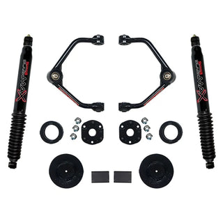 Skyjacker 3 In. Upper Control Arm Suspension Lift Kit w/ Black MAX Shocks: Ram 1500 (19-24)