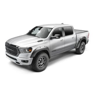 Bushwacker Forge Style Textured Black Fender Flares (F&R): Ram 1500 / 2500 / 3500 (19-26)