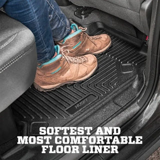 Husky Liners X-Act Contour 2nd Seat Floor Liner: Dodge Durango (11-24) / Jeep Grand Cherokee (11-23) / WK (22)