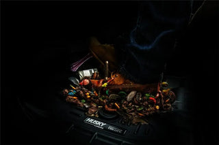 Husky Liners WeatherBeater Combo Front & 2nd Row Floor Liners: Hyundai Tucson 2014 Black