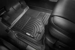 Husky Liners WeatherBeater Combo Front & 2nd Row Floor Liners: Hyundai Tucson 2014 Black