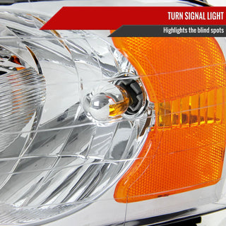 Spec D Projector Halo Headlights (Chrome): Dodge Ram 2002 - 2005
