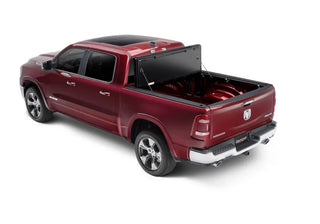 UnderCover Armor Flex Hard Folding Bed Cover 6.4ft (REAR): Fits Dodge / Ram (02-26) - Matte Black