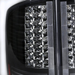Spec D LED Tail Lights (Black): Dodge Ram 2002 - 2005