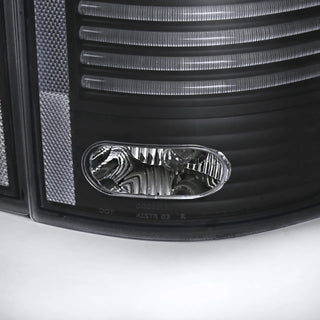 Spec D LED Tail Lights (Black): Dodge Ram 2002 - 2005