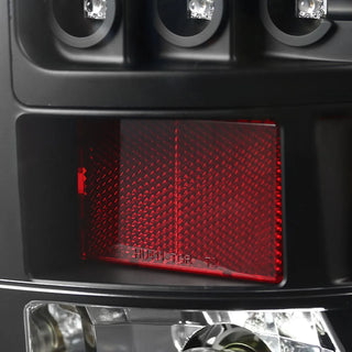Spec D LED Tail Lights (Black, Version 2): Dodge Ram 2002 - 2005