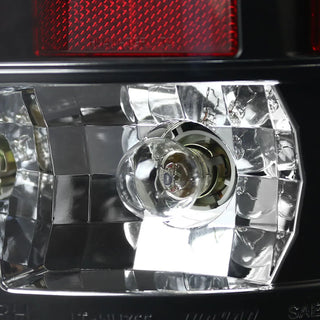 Spec D LED Tail Lights (Black, Version 2): Dodge Ram 2002 - 2005