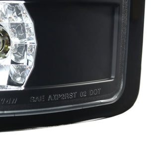 Spec D LED Tail Lights (Black, Version 2): Dodge Ram 2002 - 2005