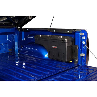 Undercover Swing Case Storage Box (PASSENGER): Fits Ram 1500 / 2500 / 3500 (02-26) - Black Smooth