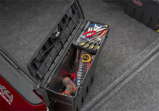 Undercover Swing Case Storage Box (DRIVER): Fits Ram 1500 / 2500 / 3500 (02-26) - Black Smooth