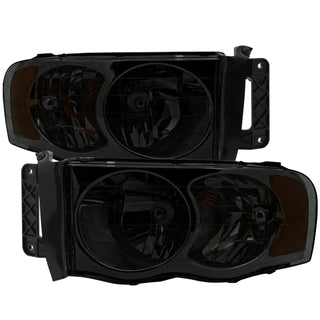 Spec D Crystal Headlights (Smoke): Dodge Ram 2002 - 2005