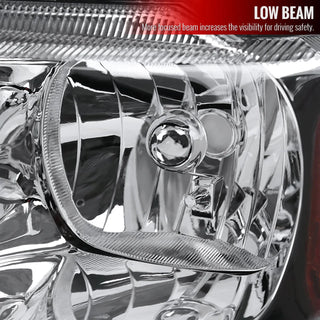 Spec D Crystal Headlights (Chrome): Jeep Grand Cherokee 1999 - 2004