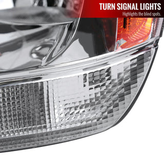 Spec D Crystal Headlights (Chrome): Jeep Grand Cherokee 1999 - 2004