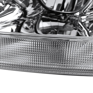 Spec D Crystal Headlights (Chrome): Jeep Grand Cherokee 1999 - 2004