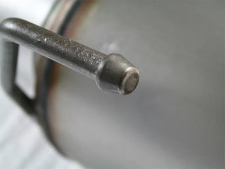 aFe Large Bore-HD 5" 409 SS Cat-Back Exhaust System Polished Tip (REAR): Dodge Ram 2500/3500 2004.5-2007 5.9L Cummins