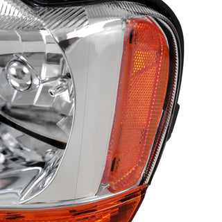 Spec D Crystal Headlights (Chrome, Version 2): Jeep Grand Cherokee 1999 - 2004