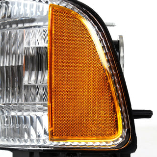 Spec D OEM Style Headlights & Corner Lights (Chrome): Dodge Ram 1998 - 2002